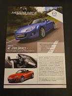 Leaflet Mazda MX-5 20th Anniversary, Ophalen of Verzenden, Zo goed als nieuw, Mazda