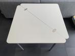 IKEA LOKKA tafel 2 in 1 driehoek of vierkant in nette staat, Huis en Inrichting, Ophalen, Zo goed als nieuw, 75 cm of meer, 60 cm of meer