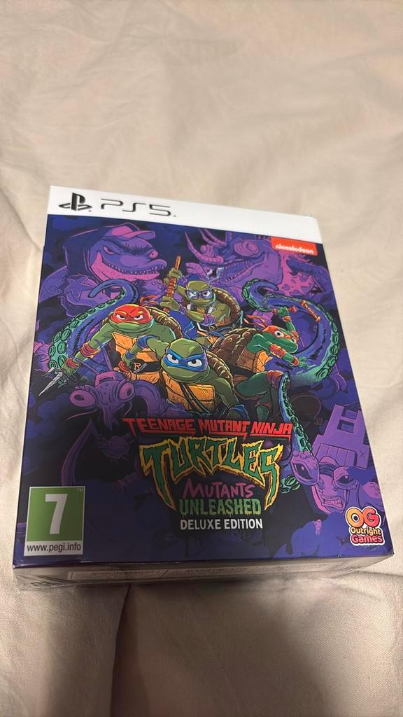 Teenage Mutant Ninja Turtles: Mutants Unleashed - PS5 Deluxe, Spelcomputers en Games, Games | Sony PlayStation 5, Nieuw, Ophalen of Verzenden