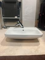 Duravit wastafel met hansgrohe kraan nieuw, Huis en Inrichting, Badkamer | Badkamermeubels, Minder dan 50 cm, Ophalen of Verzenden