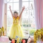 Voordeelpakket Belle jurk + accessoires 98 tot en met 152, Kinderen en Baby's, Carnavalskleding en Verkleedspullen, Nieuw, Meisje