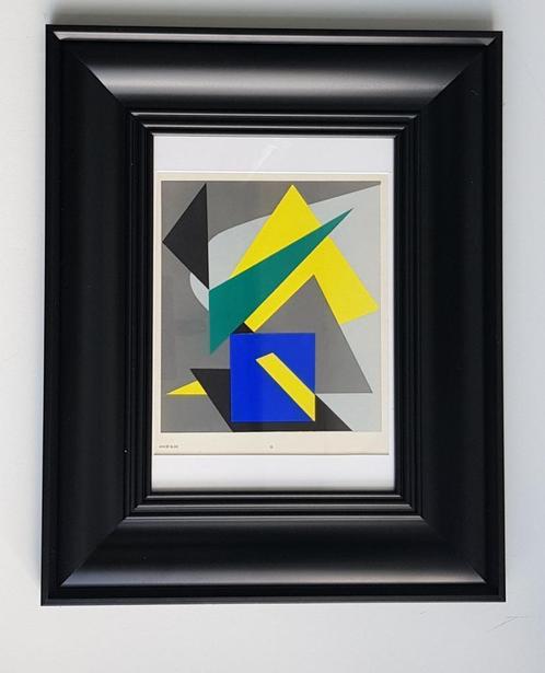 Andre Bloc color pochoir 1952, Antiek en Kunst, Kunst | Litho's en Zeefdrukken, Ophalen of Verzenden