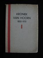 H.J.Room, Vervolg op de Kroniek van Hoorn 1850 - 1931., Ophalen of Verzenden, Gelezen