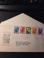 @@ E13 beschreven @@ B  open klep, Postzegels en Munten, Postzegels | Eerstedagenveloppen, Ophalen of Verzenden, Beschreven, Nederland