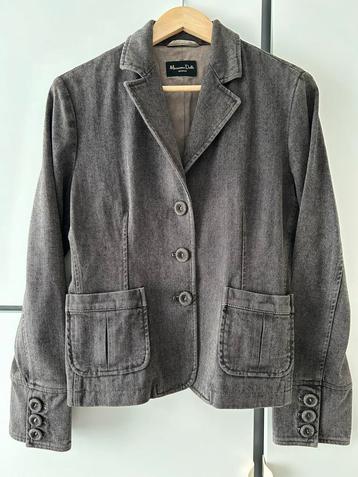 Massimo Dutti Blazer Maat IT 42 / 32 Lichtbruin Wol&Katoen beschikbaar voor biedingen