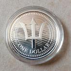1 oz Zilver munt Trident van 2020 uit Barbados, Ophalen of Verzenden, Zilver
