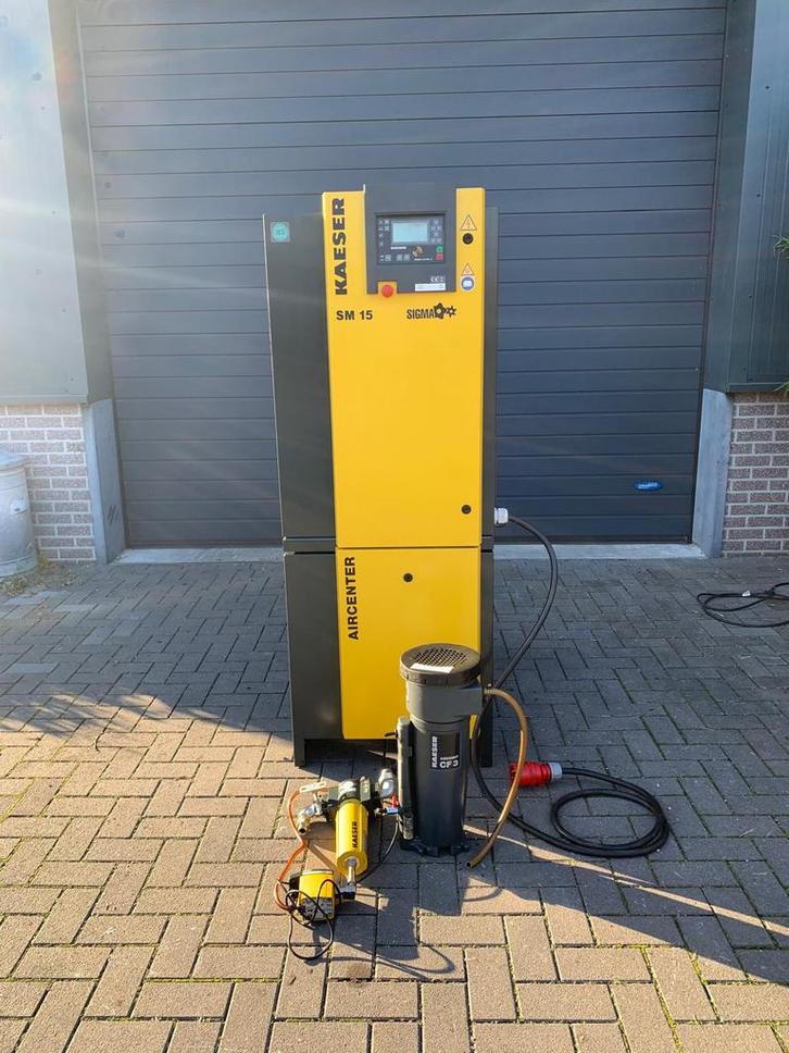 Kaeser sm15 aircenter, Doe-het-zelf en Verbouw, Compressors, Zo goed als nieuw, Ophalen of Verzenden