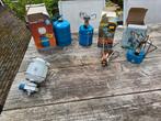 Camping gaz branders, en gaslamp, Caravans en Kamperen, Kampeeraccessoires, Ophalen, Zo goed als nieuw