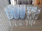 Glazen set van 10 stuks, Ophalen, Glas of Glazen, Gebruikt, Glas