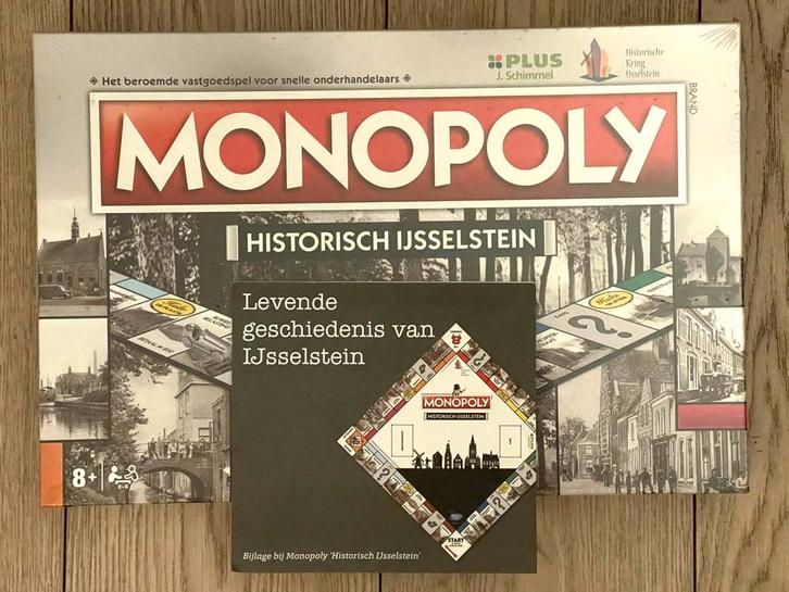 Monopoly Historisch IJsselstein - Nieuw in seal/folie, Hobby en Vrije tijd, Gezelschapsspellen | Bordspellen, Zo goed als nieuw