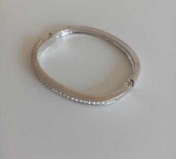 Swarovski armband (zilver, met steentjes) beschikbaar voor biedingen