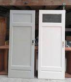 oude paneeldeuren 77x201 cm, paneel deur, wcdeur, binnendeur, Doe-het-zelf en Verbouw, Deuren en Horren, Ophalen, Gebruikt, Minder dan 80 cm