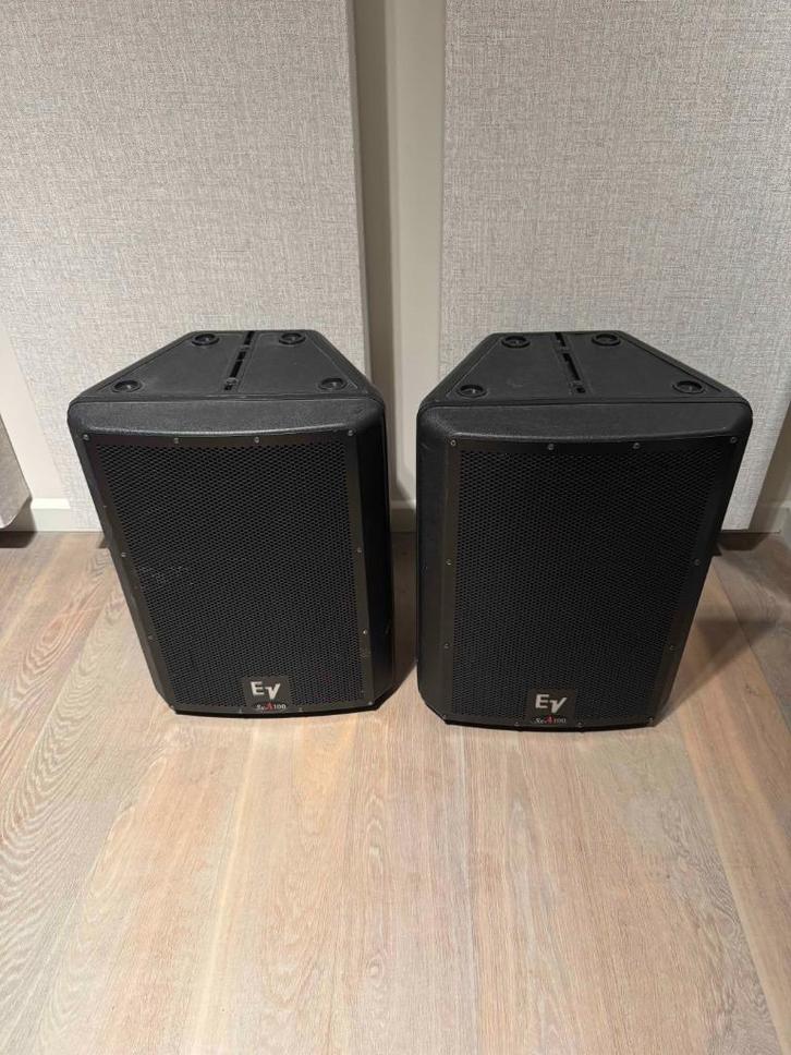 2x Electro-Voice SxA100 Actieve 12″ PA-speakers nette staat, Muziek en Instrumenten, Versterkers | Keyboard, Monitor en PA, Zo goed als nieuw