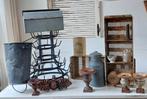 Brocante/zwart/stoer/roest/patina, Ophalen