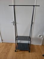 Kledingrek op wieltjes, Gebruikt, Minder dan 100 cm, Hout, Ophalen