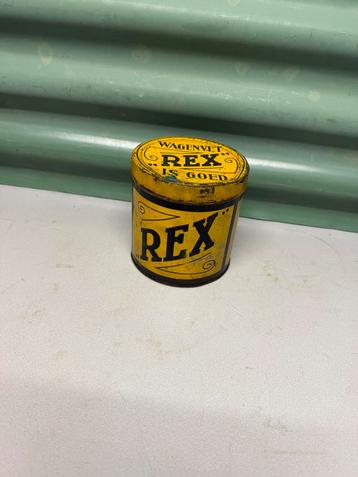 Rex wagenvet blik beschikbaar voor biedingen