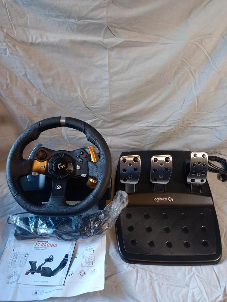 Logitech G920 (Nieuwstaat), Spelcomputers en Games, Spelcomputers | Xbox | Accessoires, Nieuw, Xbox Original, Stuurtje of Sportattribuut