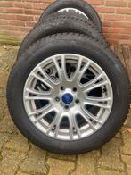 Ford 16” velgen met zgan Goodyear All season /winterbanden, Ophalen, 16 inch, Banden en Velgen, All Season