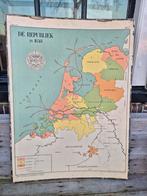 Schoolplaat de republiek in 1648, Antiek en Kunst, Ophalen, Geschiedenis