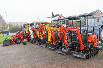 Graafmachine minigraafmachine verreiker shovel groot aanbod 