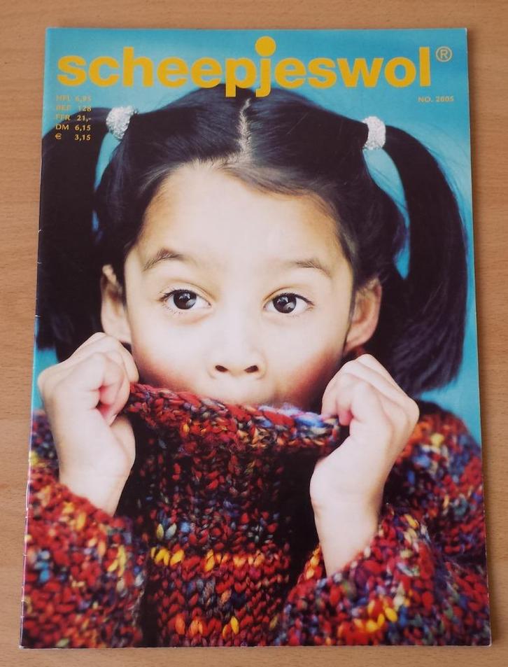 Breien - Scheepjeswol nr.2005 - 41 patronen voor kinderen, Hobby en Vrije tijd, Breien en Haken, Gebruikt, Breien, Patroon of Boek