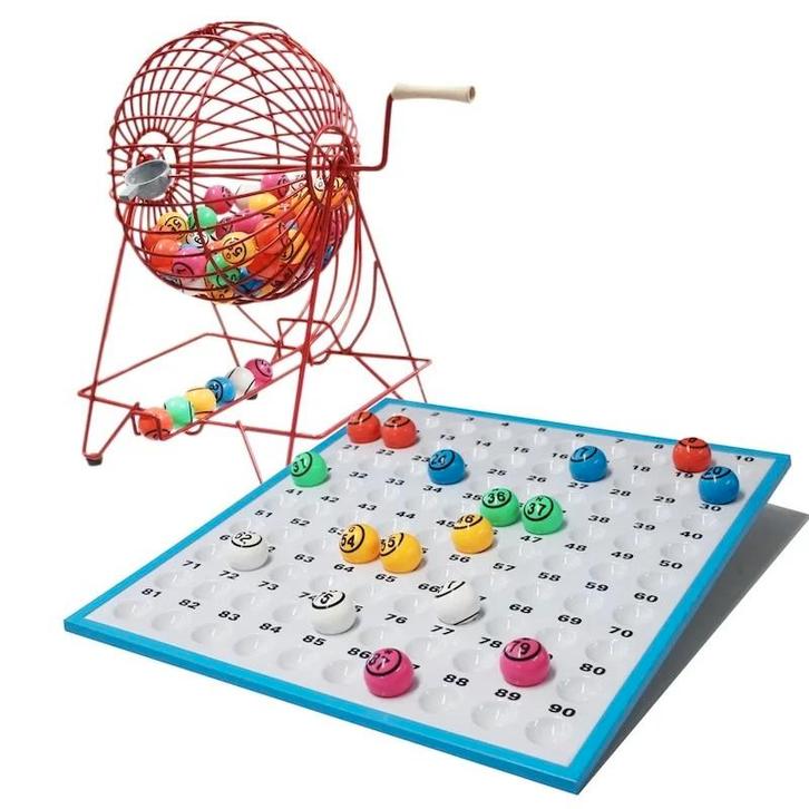 Bingo spel te huur bingomolen, Hobby en Vrije tijd, Gezelschapsspellen | Bordspellen, Nieuw, Drie of vier spelers, Vijf spelers of meer