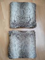 Z.g.a.n. 2 nep bont sier kussens, Ophalen of Verzenden, Zo goed als nieuw, Vierkant