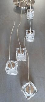 Vintage hanglamp - Icecubes - Jaren 80, Huis en Inrichting, Lampen | Hanglampen, -, -, Ophalen of Verzenden, Vintage design space age mid century retro