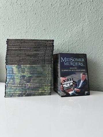 Grote verzameling Midsomer Murders-DVD’s in goede staat. beschikbaar voor biedingen