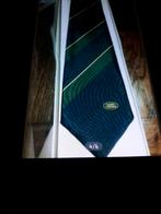 STROPDAS LANDROVER NIEUW IN DOOS NIEUWPRIJS 50.00 EURO, Kleding | Heren, Stropdassen, Ophalen of Verzenden, Nieuw, Blauw