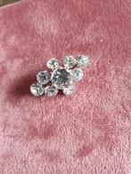 mooie vintage broche  , strass, Ophalen, Overige materialen, Met strass