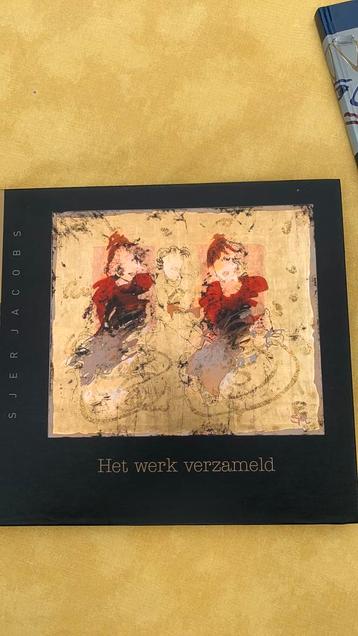 Het werk verzameld Sjer Jacobs kunstboek beschikbaar voor biedingen