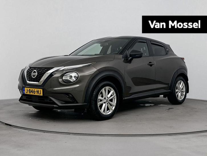 Nissan Juke 1.0 DIG-T Tekna | 360 camera | BOSE | Leder | Ap, Auto's, Nissan, Bedrijf, Te koop, Juke, 360° camera, ABS, Adaptive Cruise Control