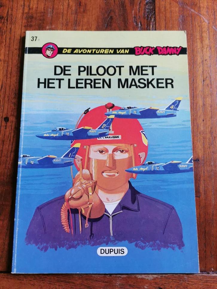 De Piloot met het leren Masker. De avonturen van Buck Danny., Boeken, Stripboeken, Zo goed als nieuw, Eén stripboek, Ophalen of Verzenden