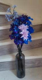 Handgemaakt Kunstbloemen Boeket, Huis en Inrichting, Ophalen, Halfschaduw, Minder dan 100 cm