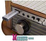 DAB+ Retro Radio, CD, MP3, BT, Platenspeler, USB Rec, Cass, Nieuw, Info@marbeco.nl, Met cd-speler, Ophalen of Verzenden
