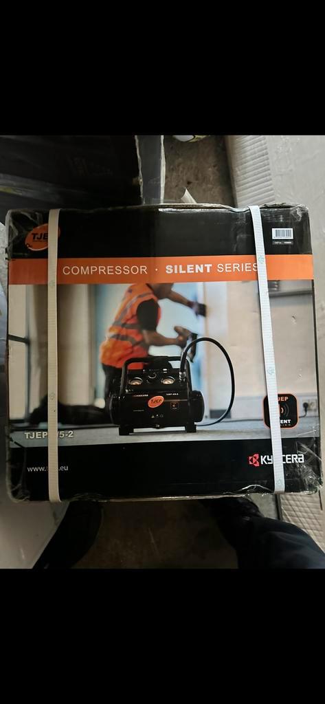 Kyocera TJEP 5/2 Silent Compressor - Nieuw, Doe-het-zelf en Verbouw, Compressors, Nieuw, 6 tot 10 bar, Minder dan 25 liter, Minder dan 200 liter/min