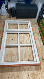 Houten kozijn 1053x1793 mmzonder glas met kiepraampje, Doe-het-zelf en Verbouw, Kozijnen en Schuifpuien, Ophalen, Zo goed als nieuw