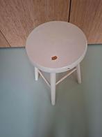 vintage kruk plantentafel retro krukje brocante oude verf, Ophalen of Verzenden, Gebruikt, Hout