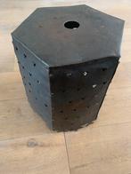 Zware vintage lampenkap, zelf gebruikt als vloerlamp, Verzenden, Zo goed als nieuw, Rechthoekig, 50 cm of meer