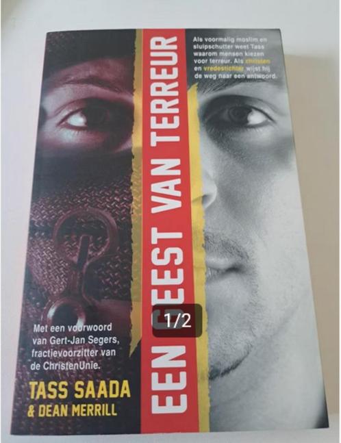 Tass Saada - Een geest van terreur, Boeken, Godsdienst en Theologie, Zo goed als nieuw, Ophalen of Verzenden