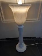 Marmeren kelk lamp/Hoogte ca 44cm, Ophalen of Verzenden