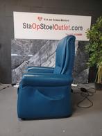 Staopstoel Fitform Wellness 228-238 Petrolblauw 3 motoren, Minder dan 50 cm, Gebruikt, Minder dan 75 cm, Leer