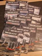 Takeuchi Brochures - Collectie, Boeken, Ophalen of Verzenden, Zo goed als nieuw, Takeuchi