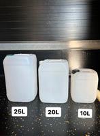 Jerrycans vanaf €1, Minder dan 75 liter, Ophalen, Zo goed als nieuw, Kunststof