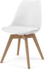 Tenzo Gina Bess Stoel - Set van 4, Gebruikt, Wit, Vier, Modern
