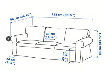 ektrop 3 zits bank - afbeelding 4
