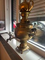 Antieke Messing Samovar met Theepot, Antiek en Kunst, Ophalen, Brons
