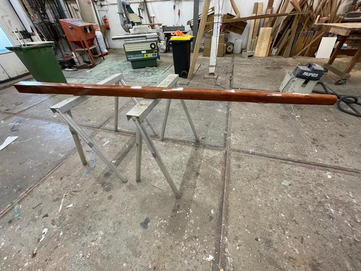 Mooie houten bootmast te koop – 2,60 meter (incl. zalingen, Watersport en Boten, Accessoires en Onderhoud, Nieuw, Overige typen