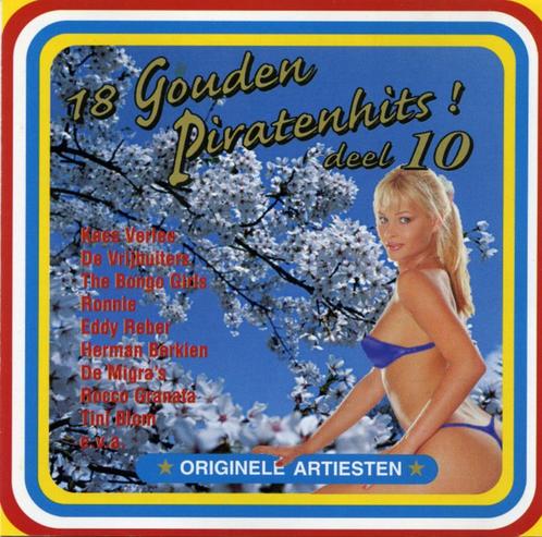 18 Gouden Piratenhits Deel 10 Originele CD Nieuw., Cd's en Dvd's, Cd's | Nederlandstalig, Levenslied of Smartlap, Ophalen of Verzenden